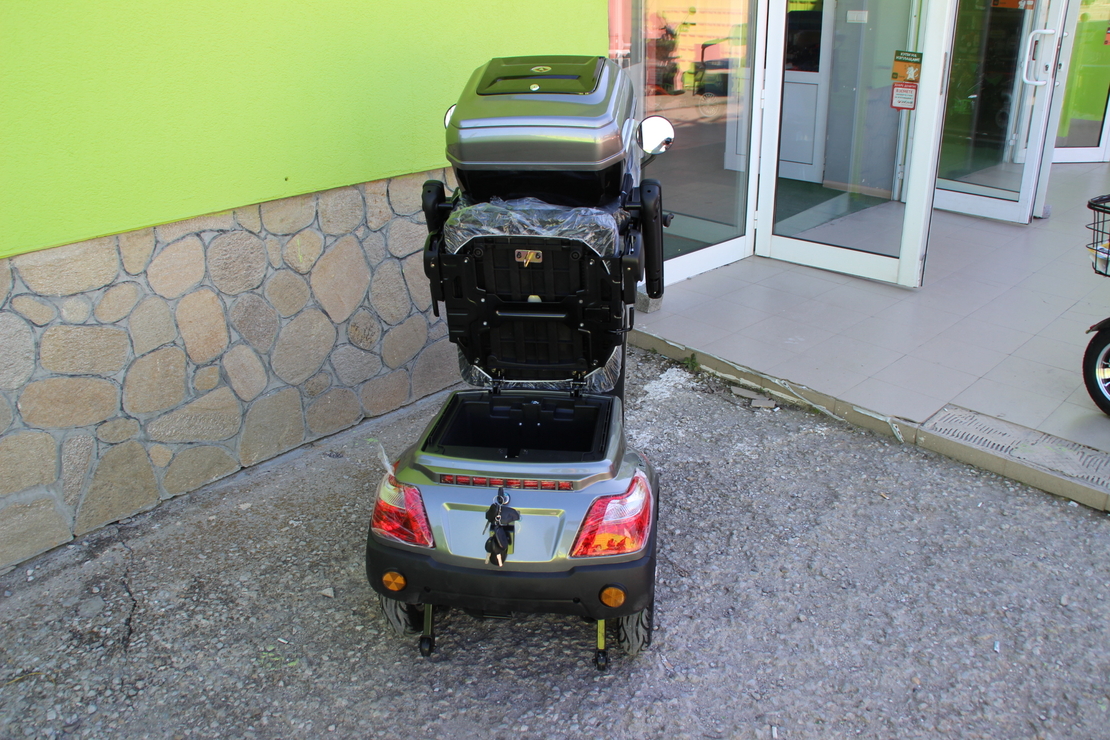 Електрическа триколка Max Motors FM2 PRO 1800W, 25Ah, GRAY