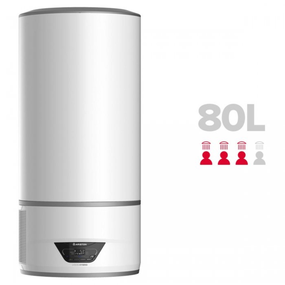 Термопомпен бойлер ARISTON LYDOS HYBRID 80 л