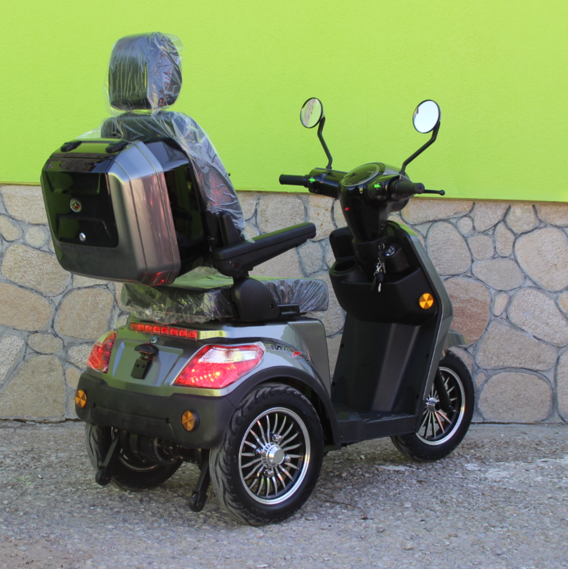 Електрическа триколка Max Motors FM2 PRO 1800W, 25Ah, GRAY