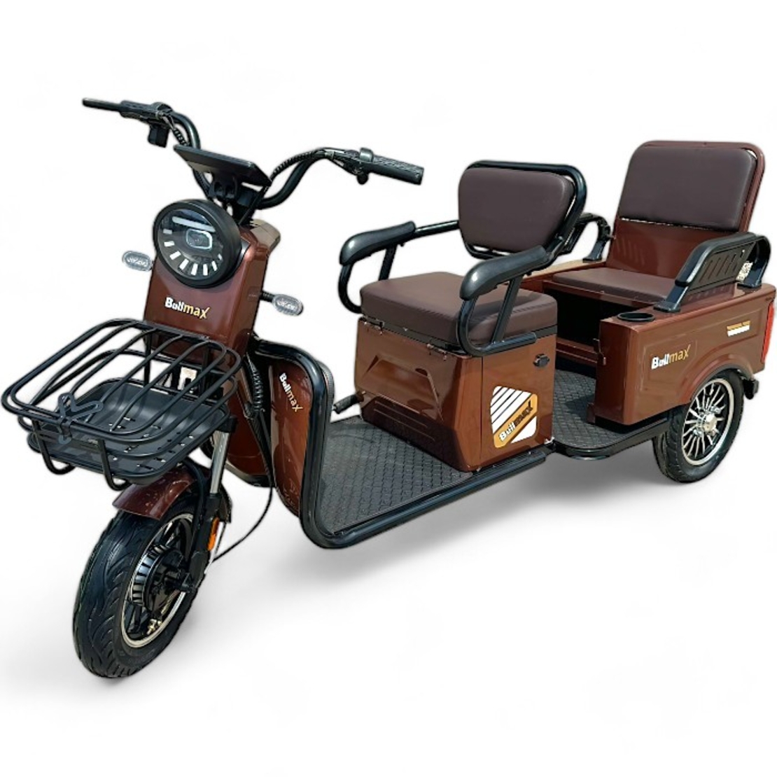 Електрическа триколка Bullmax А10 Карго | 1500W, 48V/20Ah, 2025
