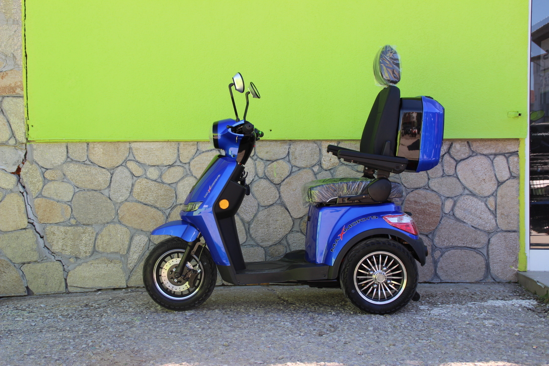 Електрическа триколка Max Motors FM2 PRO 1800W, 25Ah, Blue