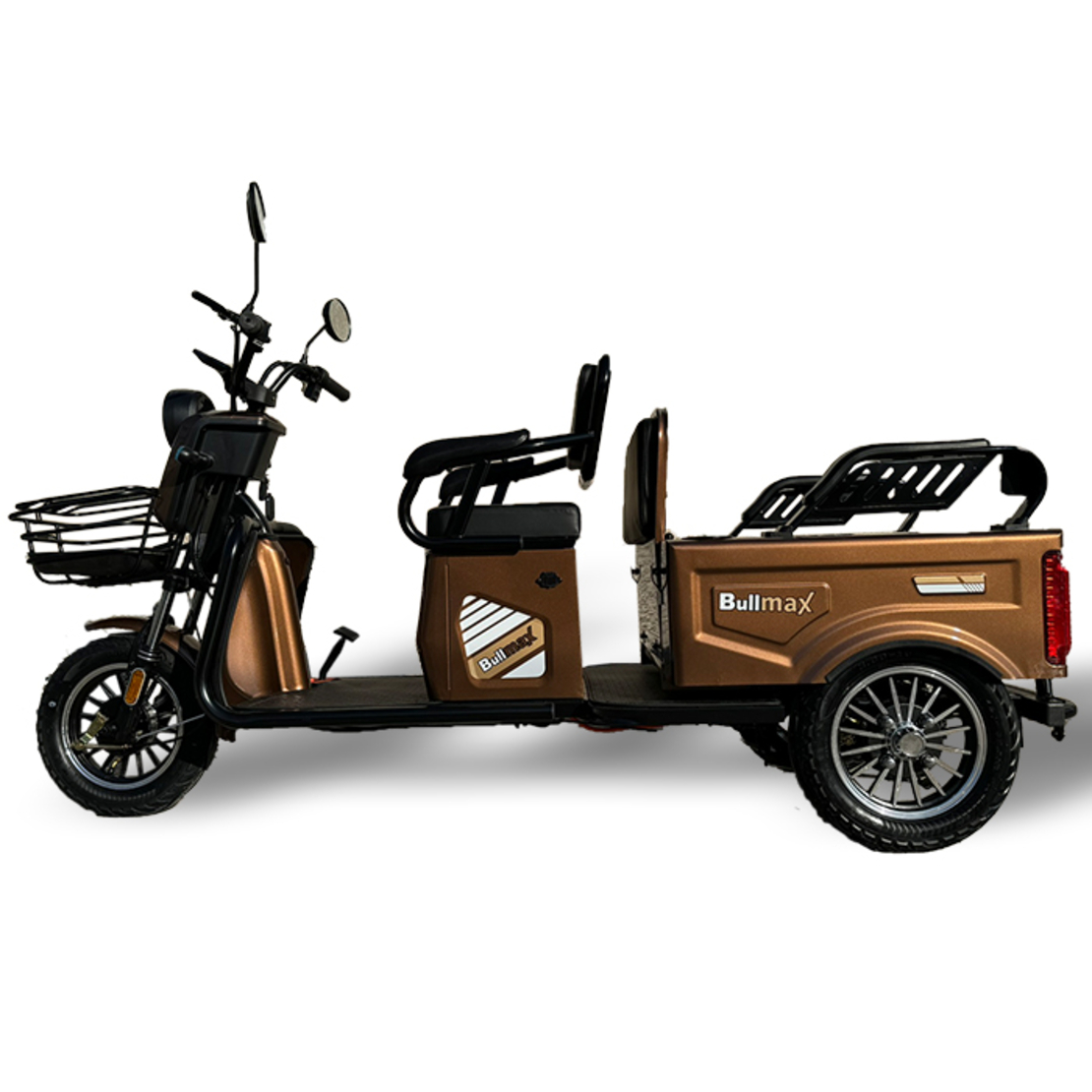 Електрическа триколка Bullmax А10 Карго | 1500W, 48V/20Ah, 2025
