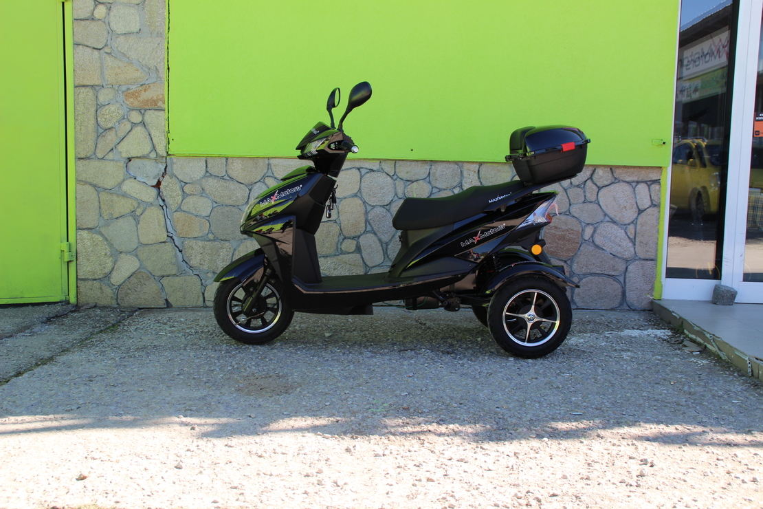 ЕЛЕКТРИЧЕСКА ТРИКОЛКА-СКУТЕР MAX SPORT 1500W BLACK