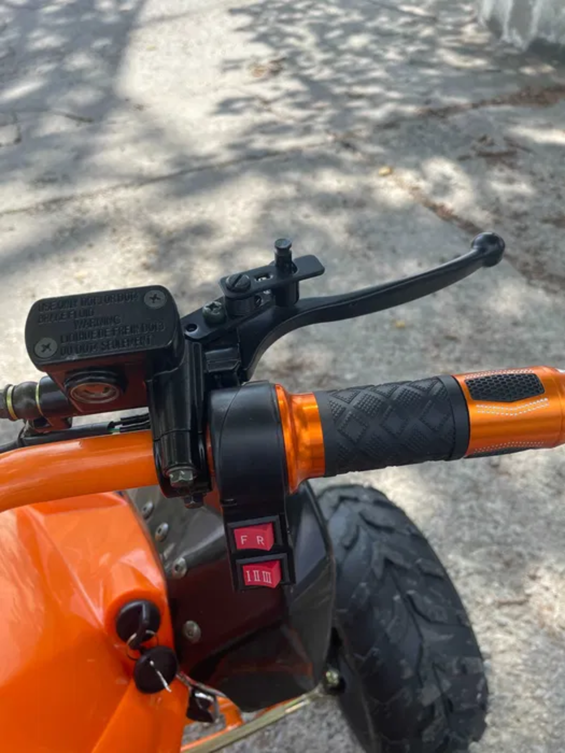Eлектрическо ATV MaxMotors Falcon SPORT 1500W Orange