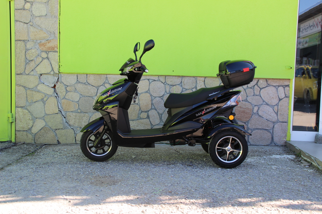 ЕЛЕКТРИЧЕСКА ТРИКОЛКА-СКУТЕР MAX SPORT 1500W BLACK