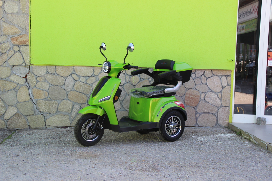 Електрическа Фамозна триколка MaXmotors FM1 1500W – GREEN