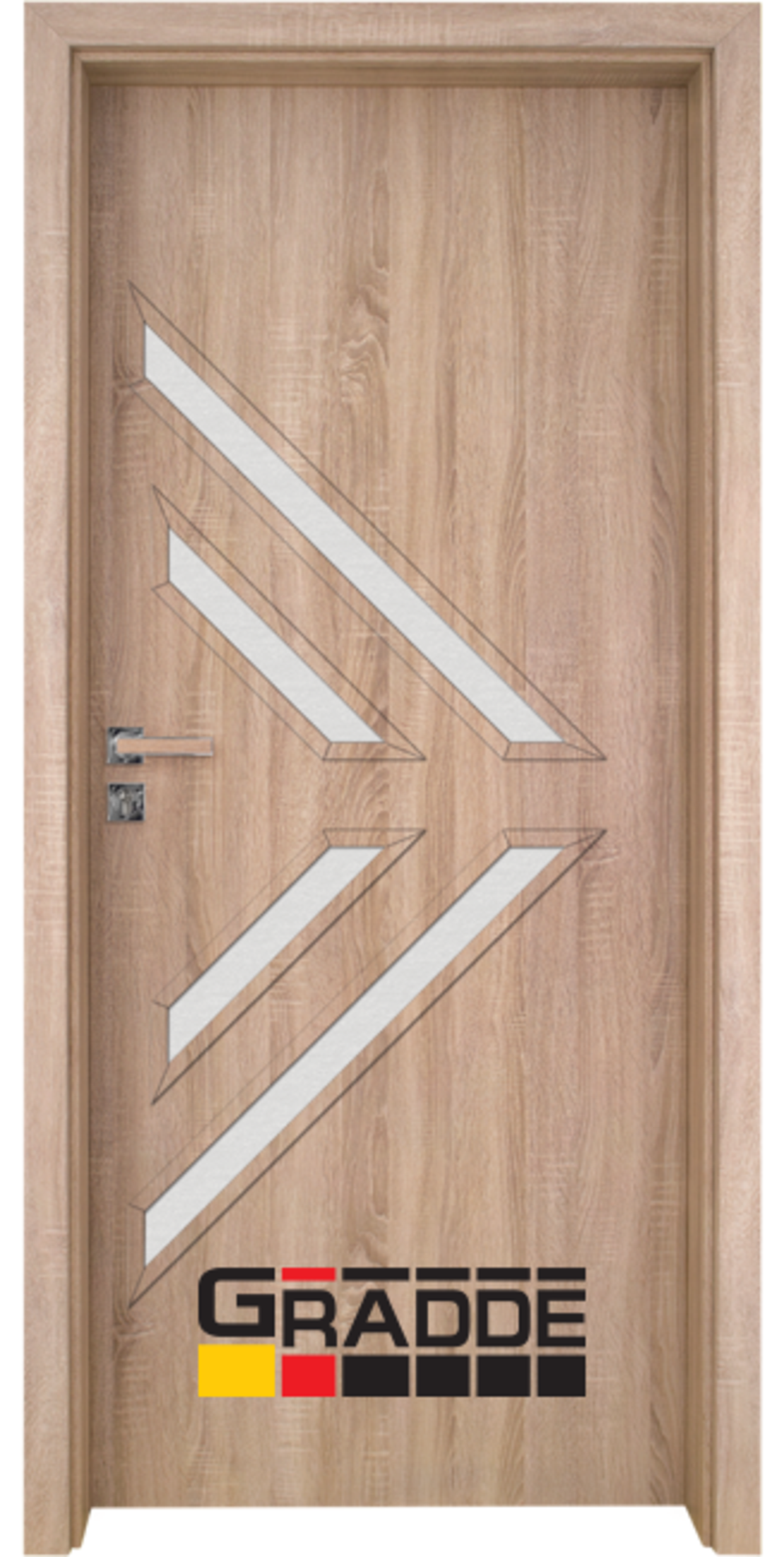 Интериорна врата Gradde Paragon Glas 3.4