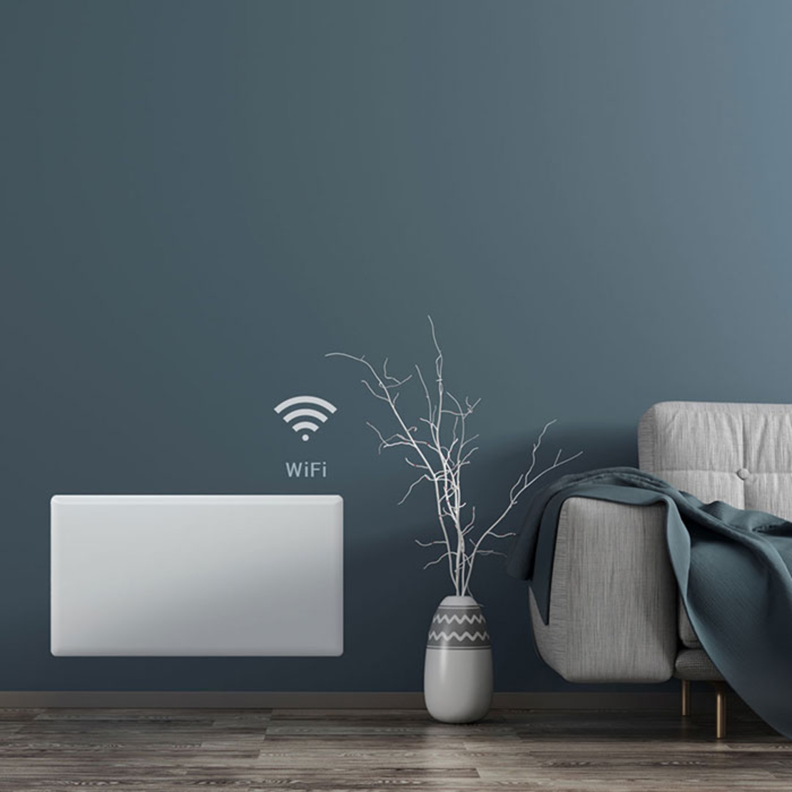Конвектор Dimplex Alta 1500W WiFi, Електронен термостат