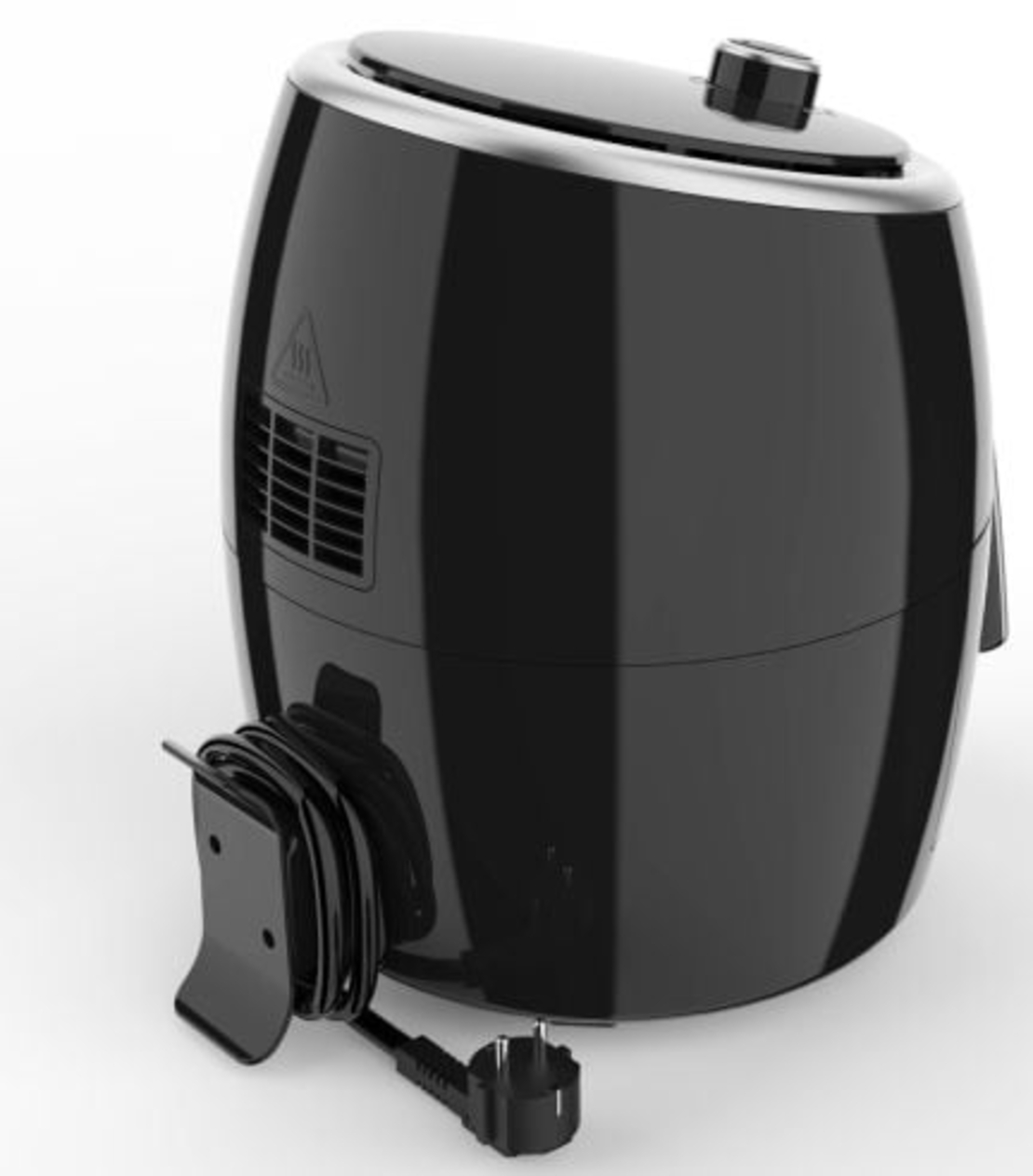 Еър фрайер EK-20126, 1200W, Вместимост на кошницата 2,6 L, Терморегулатор 80-200°С