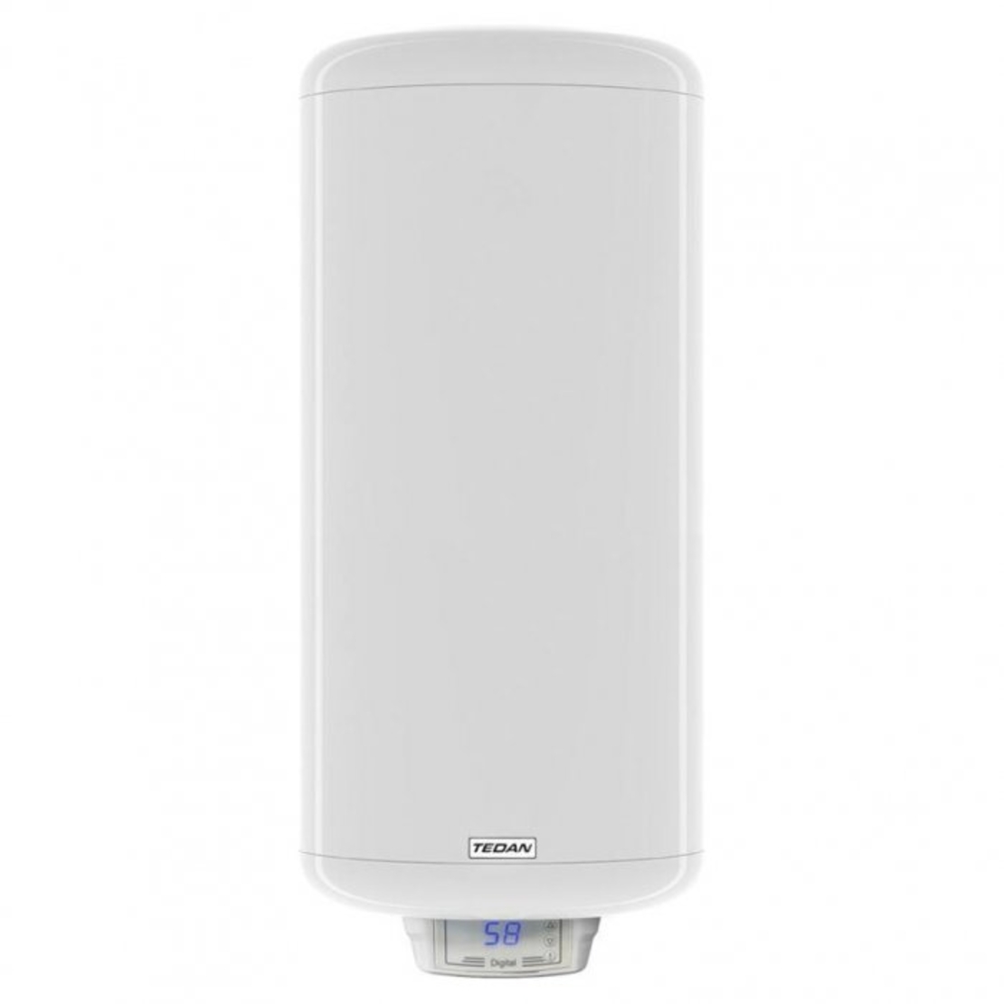 Вертикален бойлер Tedan Digital inox 80 3kW - неръждаем