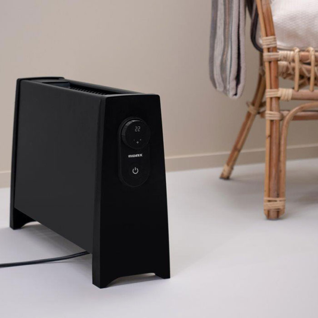 Подов конвектор Adax VG11 20 DTF Black 2000 W