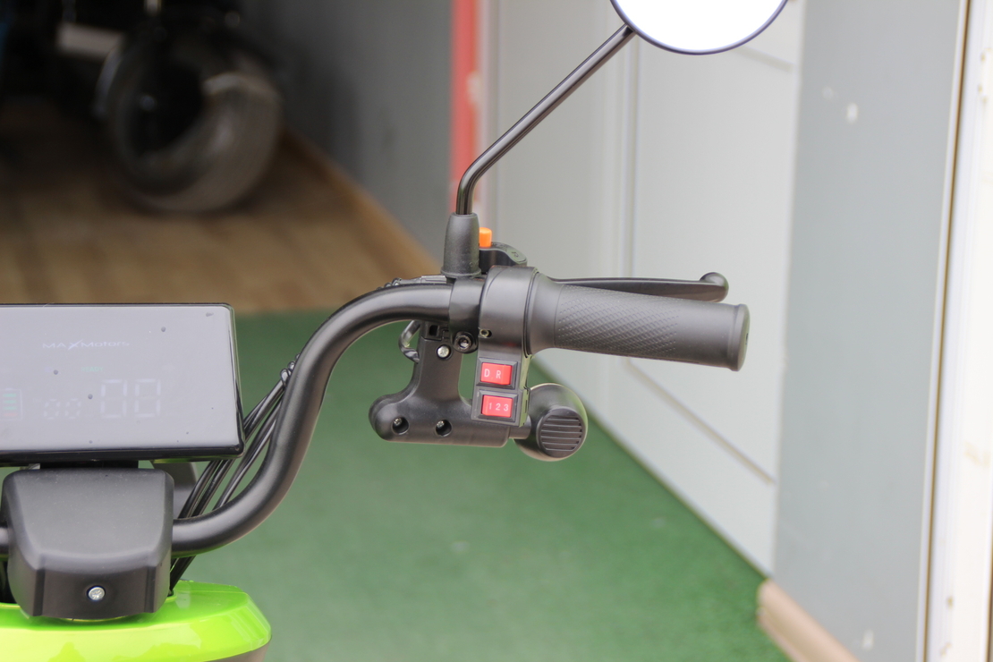 Двуместна електрическа триколка MaxMotors Pudding 1800W-48V-20Ah GREEN