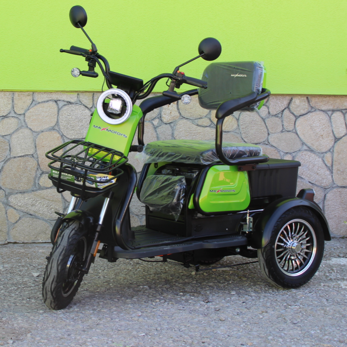 Уникална Триместна Триколка MaxMotors X1 NEW Модел