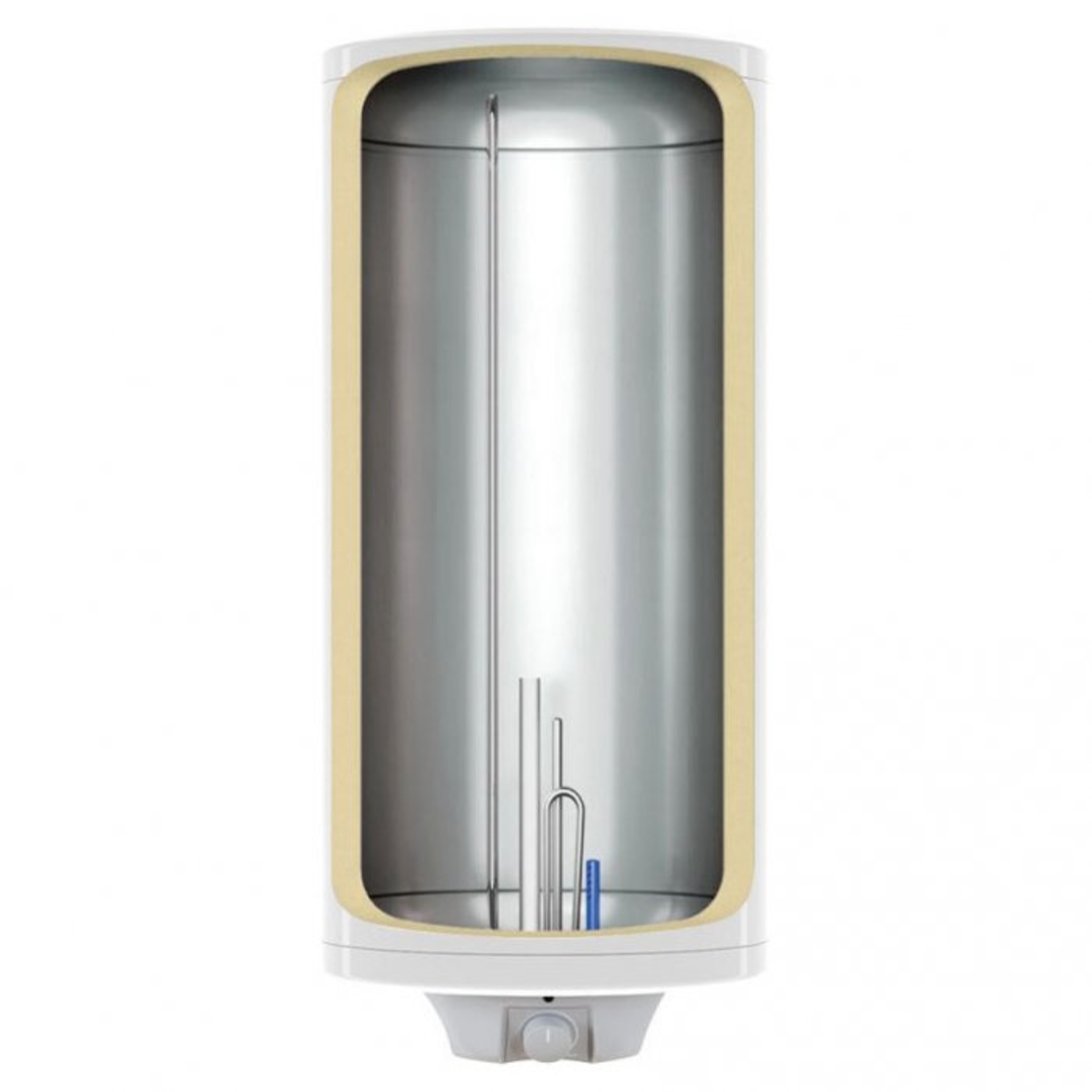Вертикален бойлер Tedan Hydra INOX 80, 2kW - неръждаем