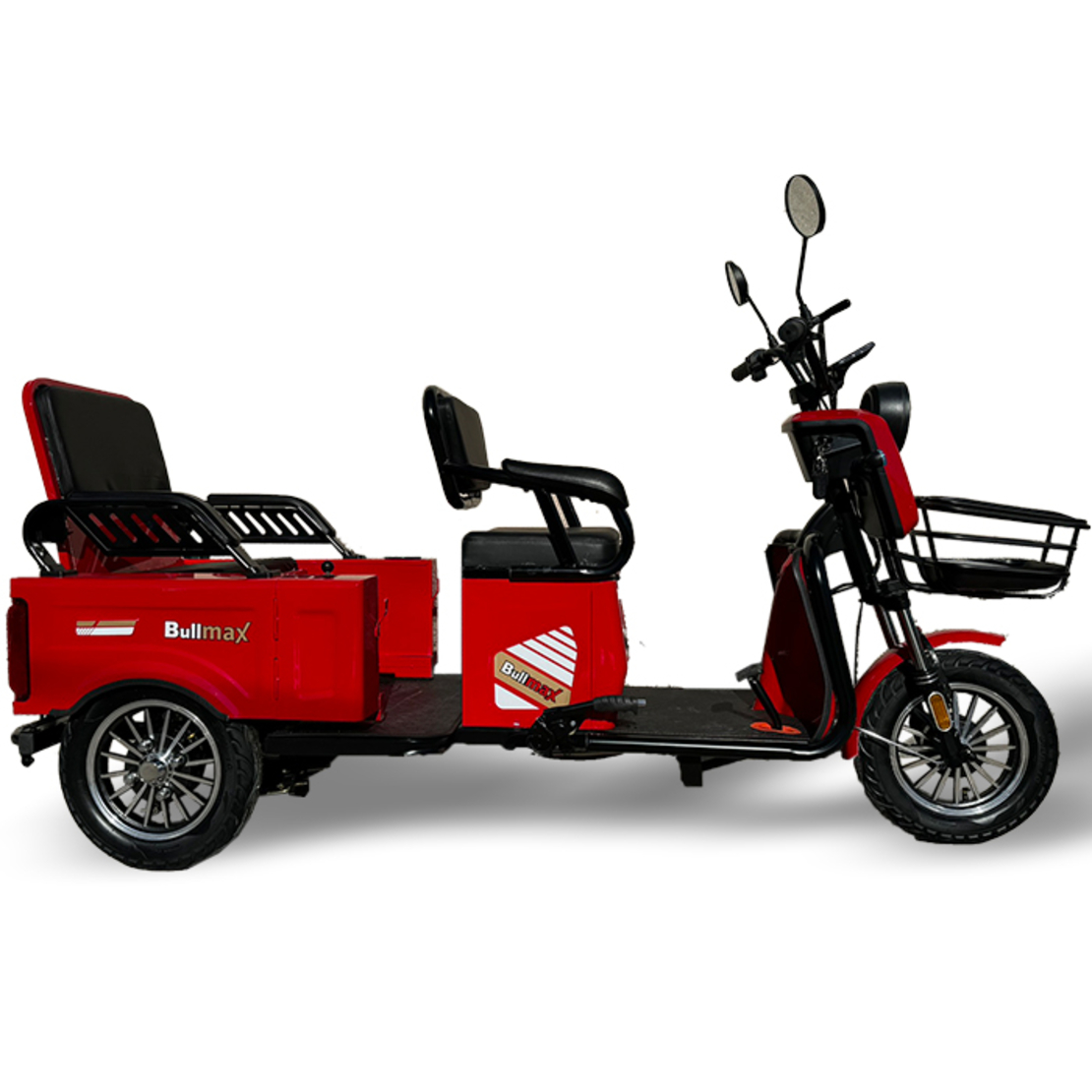 Електрическа триколка Bullmax А10 Карго | 1500W, 48V/20Ah, 2025