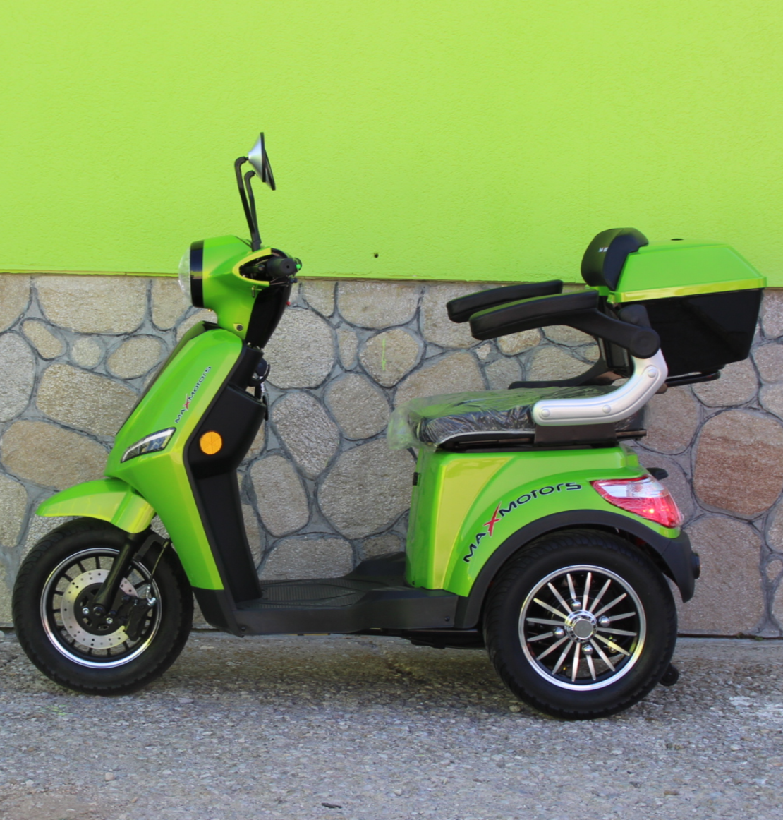 Електрическа Фамозна триколка MaXmotors FM1 1500W – GREEN