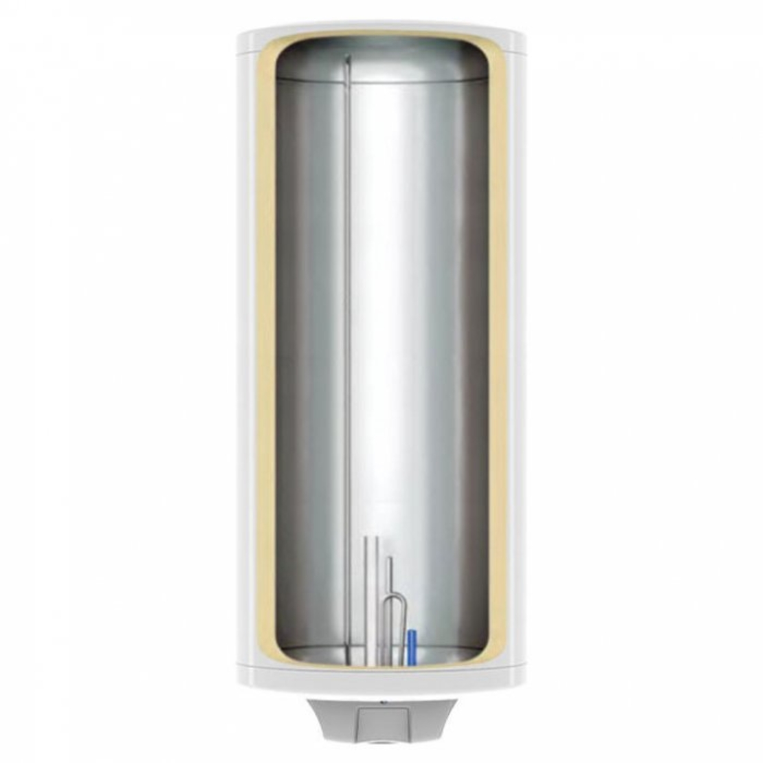Вертикален бойлер Tedan Slim inox 50 л. - неръждаем