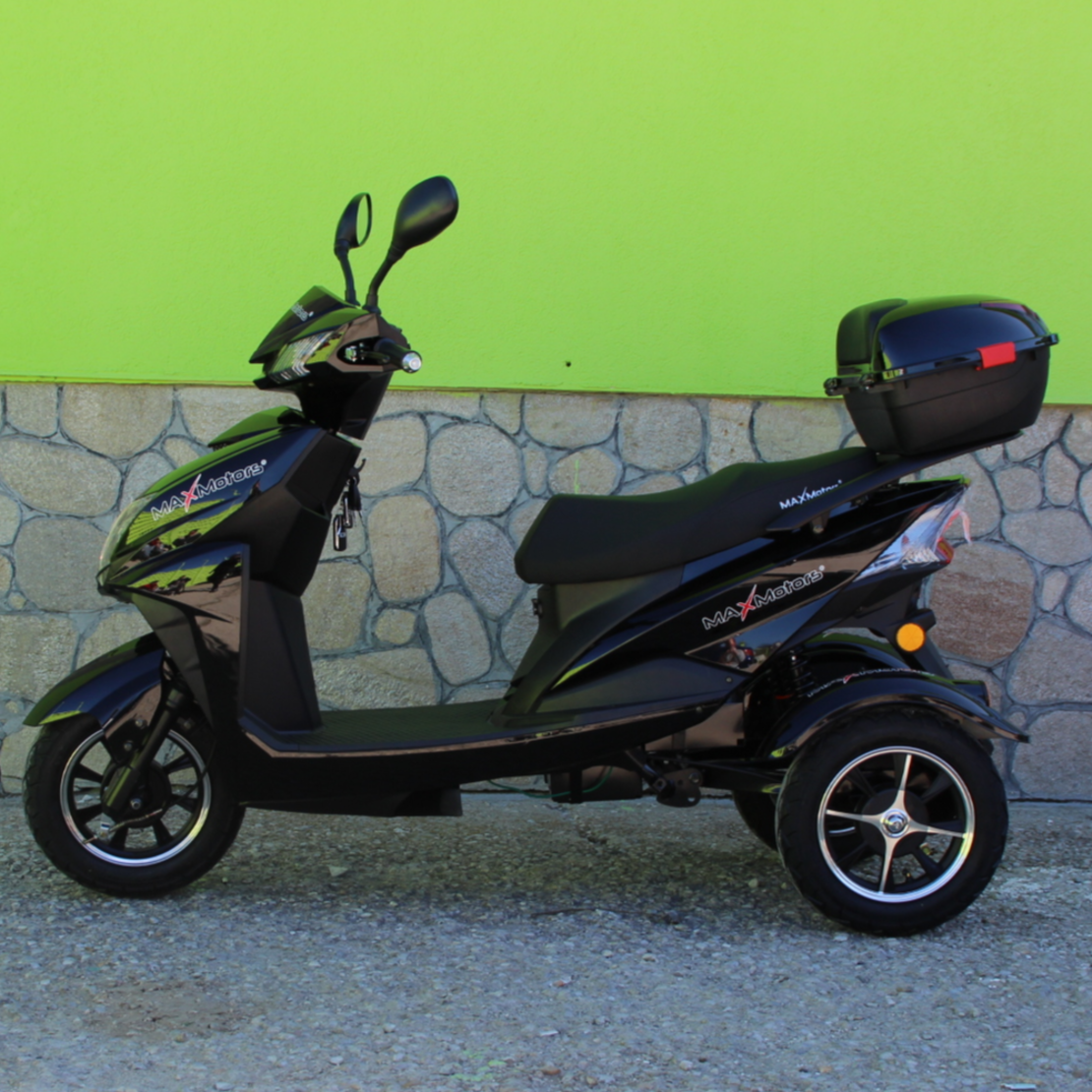ЕЛЕКТРИЧЕСКА ТРИКОЛКА-СКУТЕР MAX SPORT 1500W BLACK