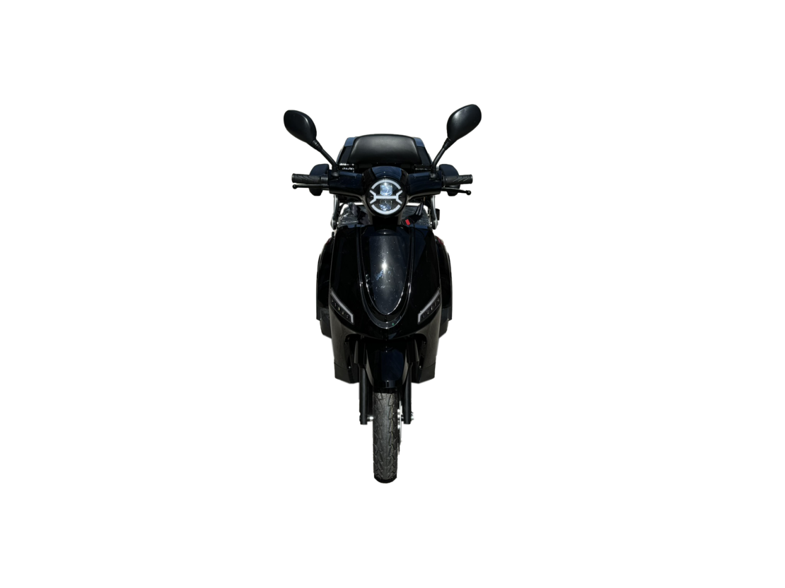 Електрическа триколка В1 | Черна, 1500W, 5 батерии, 2024