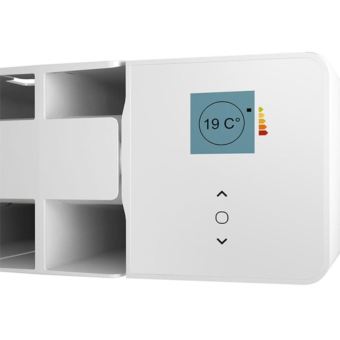 Конвекторен радиатор Atlantic Accessio Digital 1000W, Електронен програмируем термостат