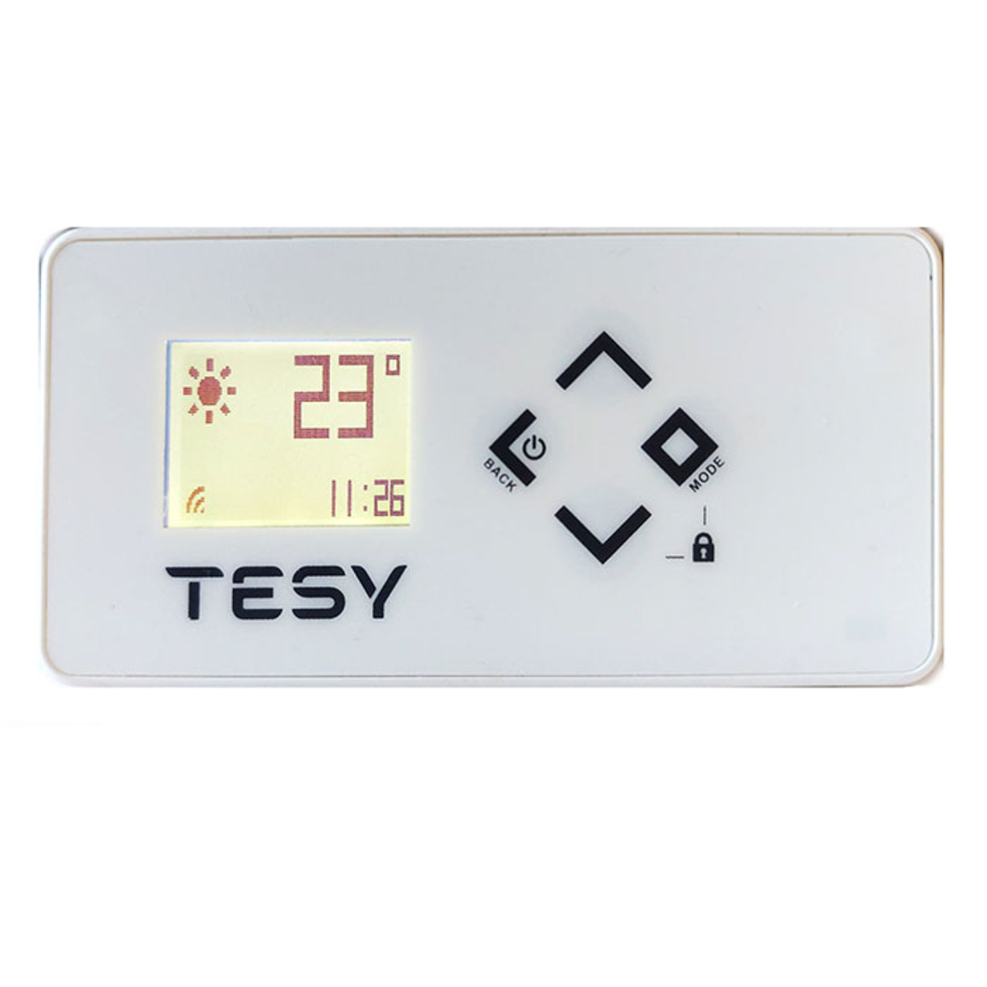Конвектор TESY FinEco CN 06 100 EA CLOUD AS W с функция AirSafe, 1000W, Електронен термостат