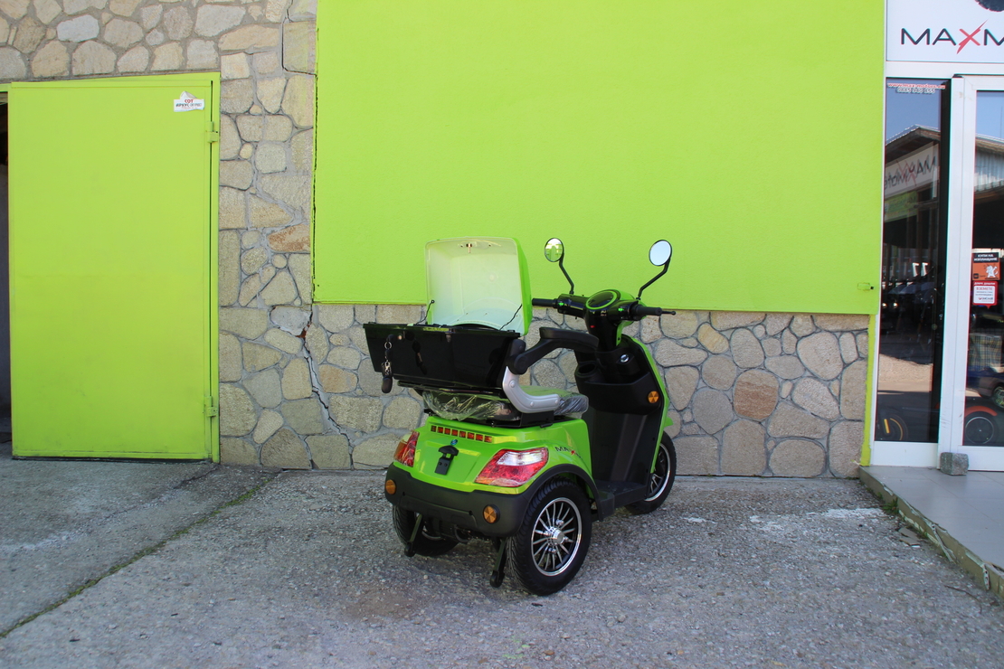 Електрическа Фамозна триколка MaXmotors FM1 1500W – GREEN