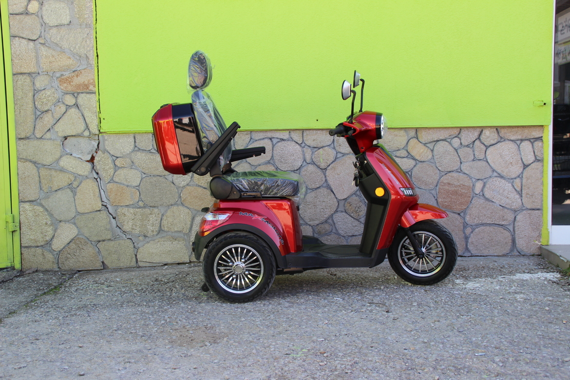 Електрическа триколка Max Motors FM2 PRO 1800W, 25Ah, RED