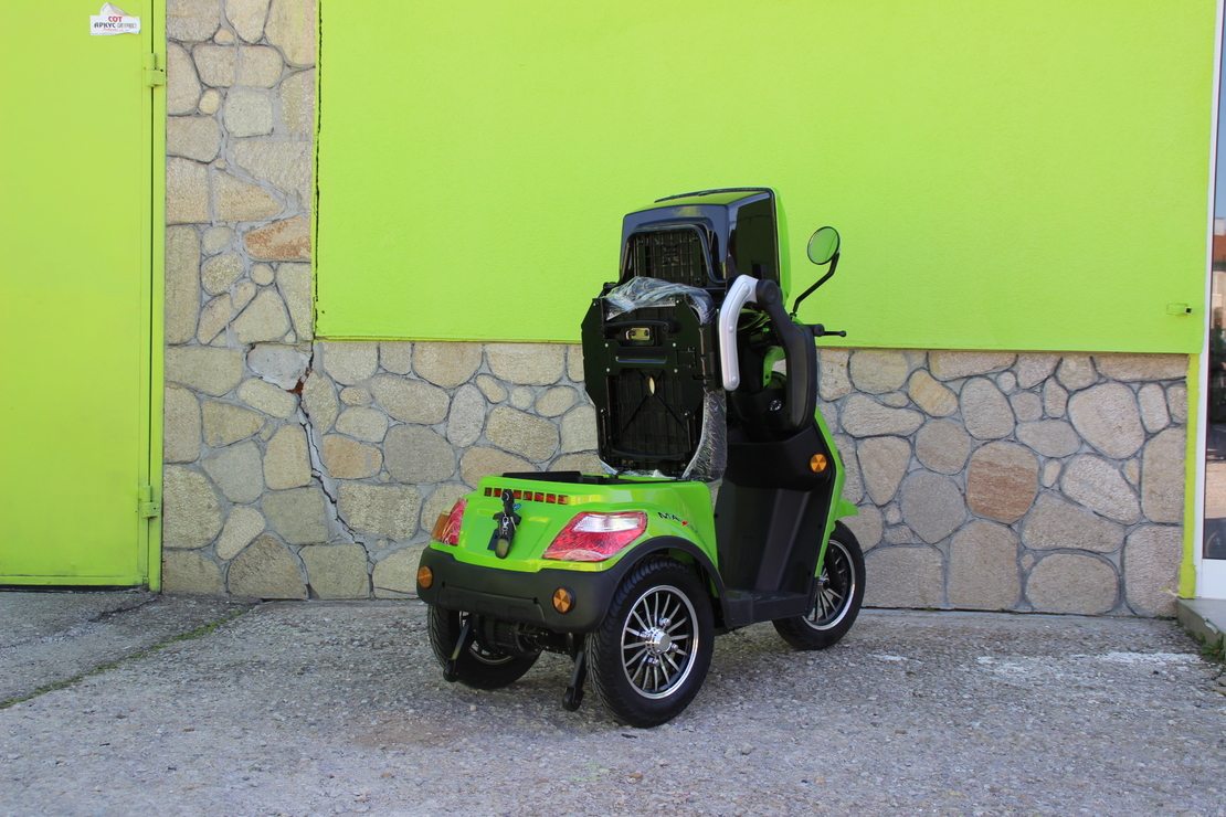 Електрическа Фамозна триколка MaXmotors FM1 1500W – GREEN