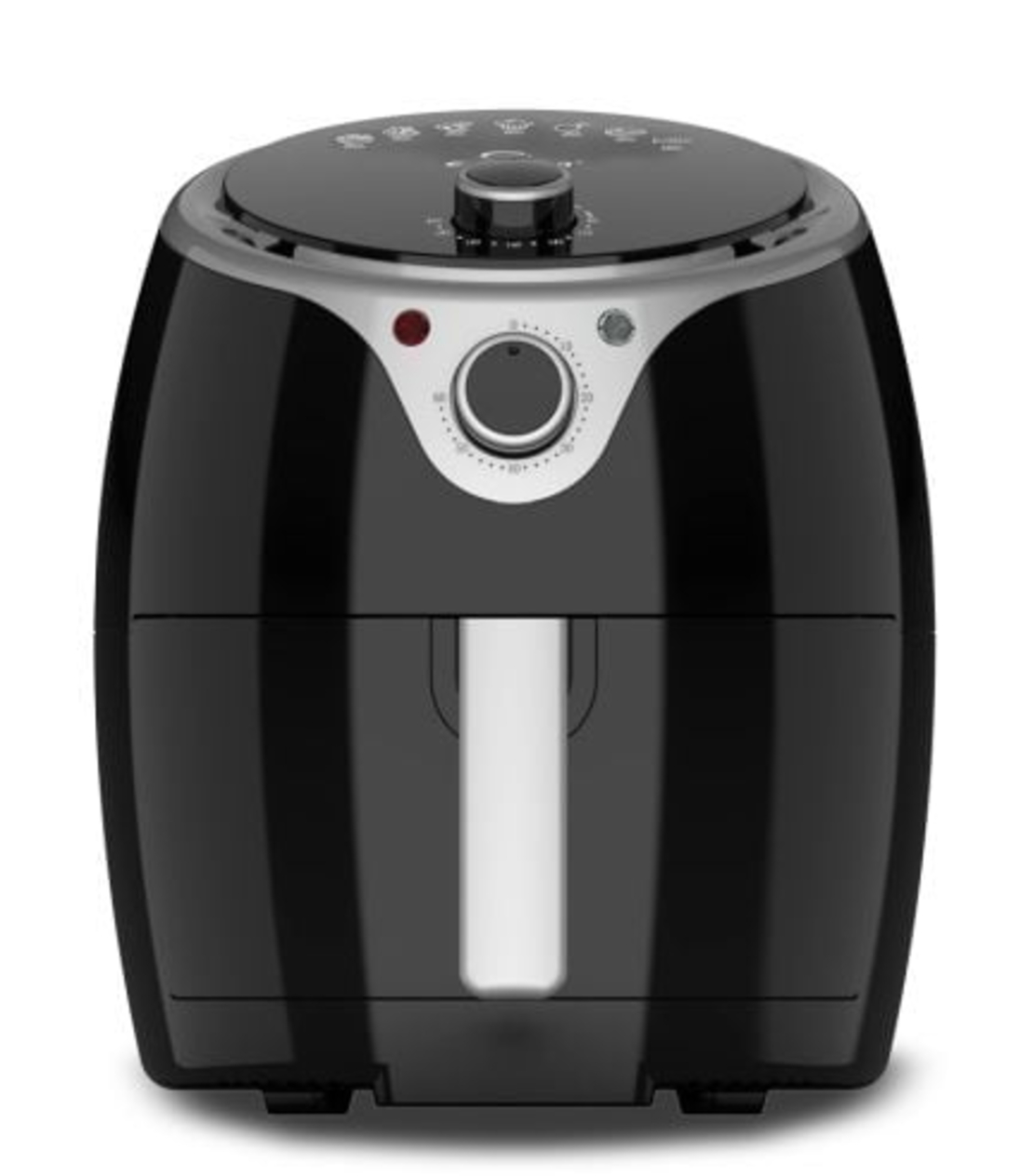 Еър фрайер EK-20126, 1200W, Вместимост на кошницата 2,6 L, Терморегулатор 80-200°С