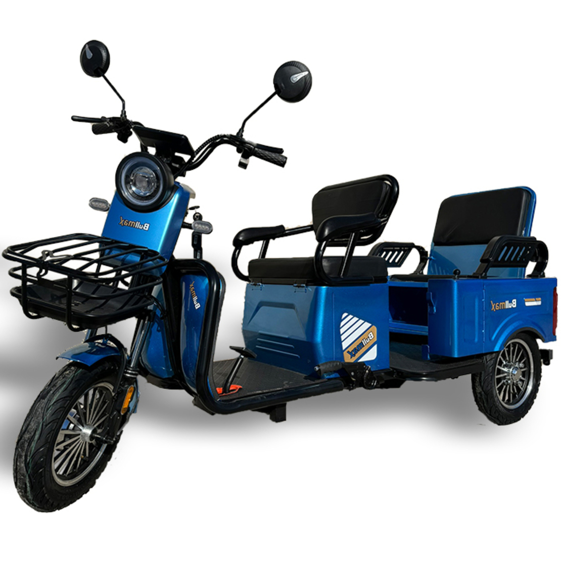 Електрическа триколка Bullmax А10 Карго | 1500W, 48V/20Ah, 2025