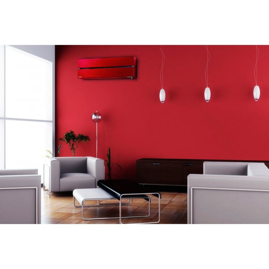 Хиперинверторен климатик Mitsubishi Electric MSZ-LN25VGR/MUZ-LN25VG RUBY RED WiFi, 9000 BTU, Клас A+++