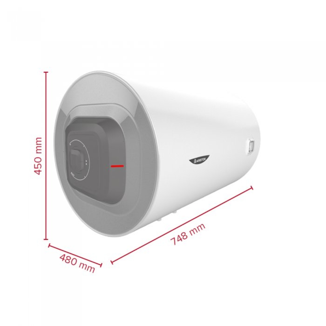 Хоризонтален бойлер Ariston PRO1 R 80 H 3K EU