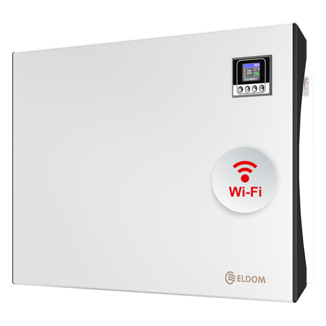 Конвектор Eldom Galant RH01W15W-W WiFi, 1500W, Електронен програмируем термостат + крачета