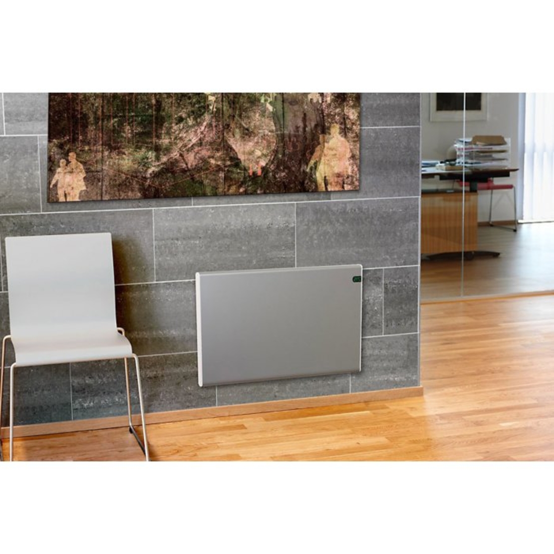 Конвектор ADAX NEO BASIC NP 08 KDT SILVER, 800W, Дигитален програмируем термостат