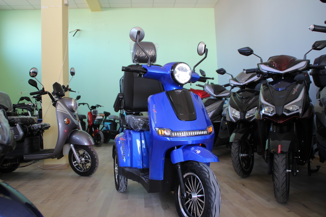 Електрическа триколка Max Motors FM2 PRO 1800W, 25Ah, Blue
