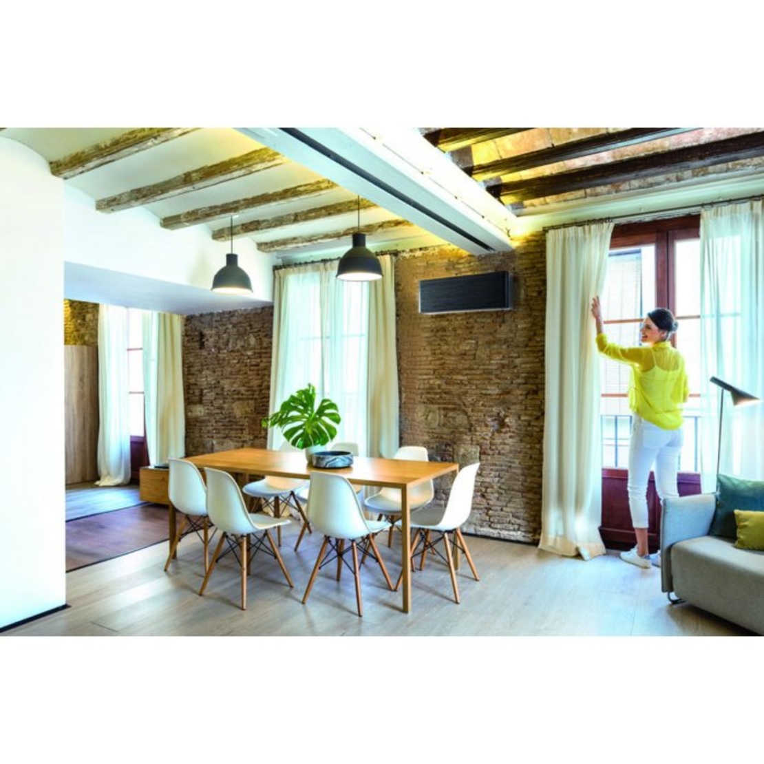 Инверторен климатик Daikin FTXA35BT/RXA35A9 BLACKWOOD STYLISH WiFi, 12000 BTU, Клас A+++