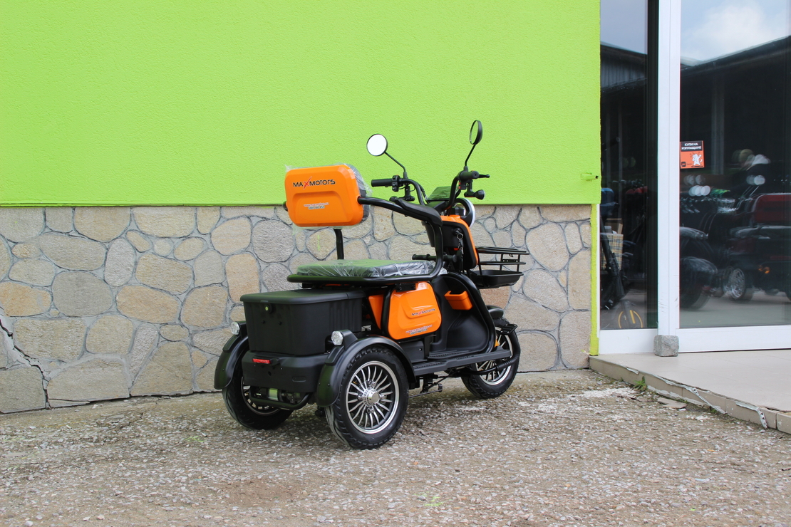 Уникална Триместна Триколка MaxMotors X1 NEW