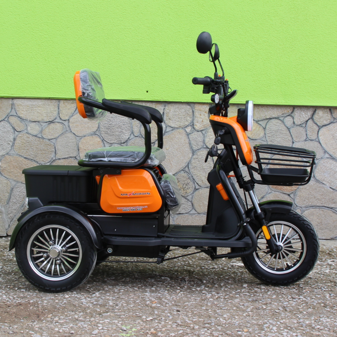 Уникална Триместна Триколка MaxMotors X1 NEW