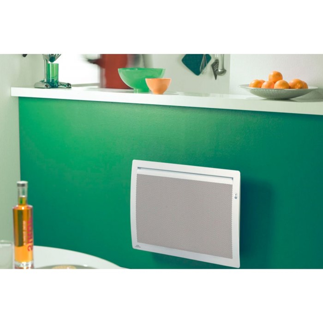 Лъчист конвектор Airelec Aixance Smart ECOcontrol 1500W, Електронен програмируем термостат