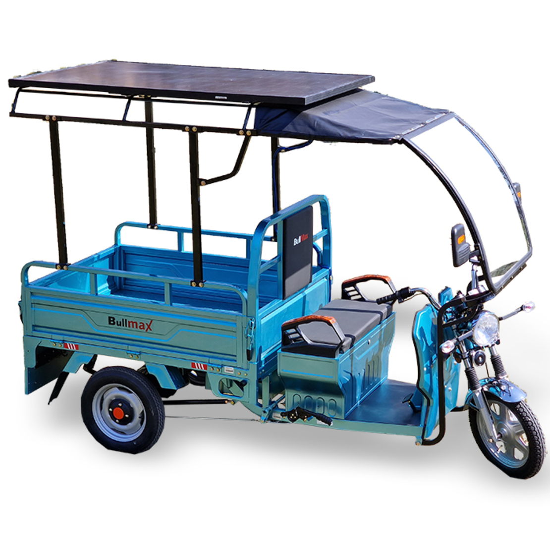 Селскостопанска Електрическа соларна карго триколка Bullmax S-800 | 2000W, 60V, 50AH