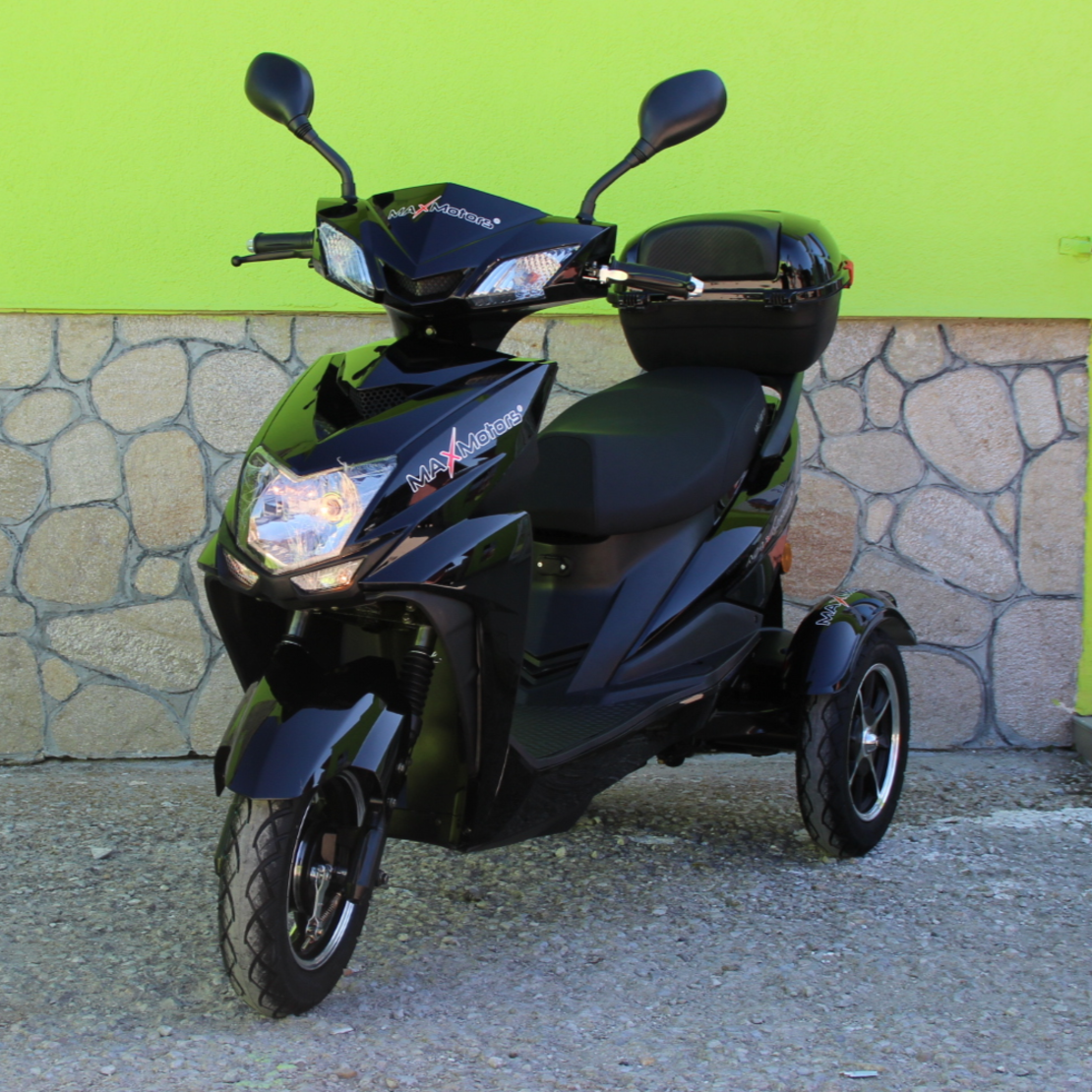 ЕЛЕКТРИЧЕСКА ТРИКОЛКА-СКУТЕР MAX SPORT 1500W BLACK