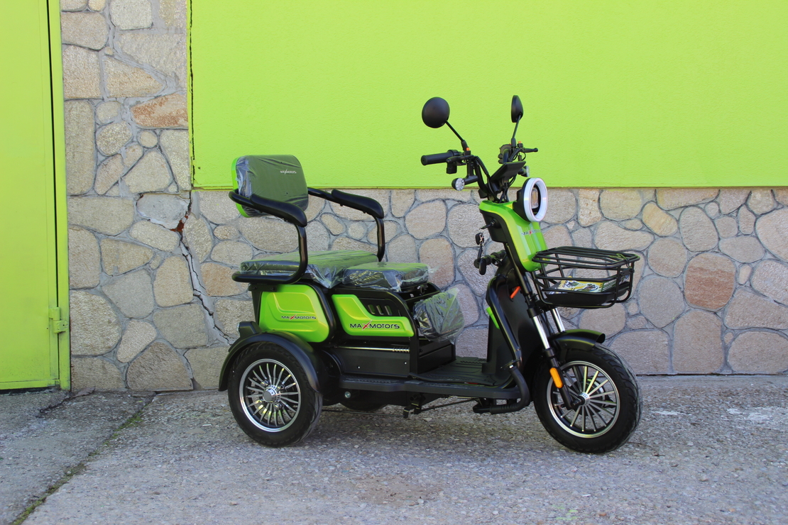 Уникална Триместна Триколка MaxMotors X1 NEW Модел