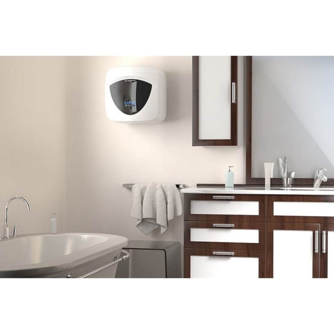 Малолитражен бойлер Ariston Andris Lux Eco 10/5 EU - над мивка