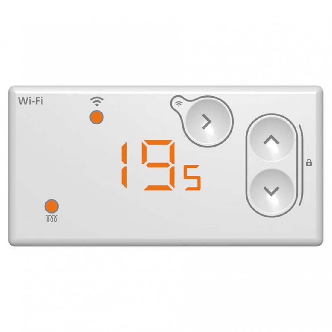 Конвектор Atlantic F120 Design WiFi 500W, Електронен термостат