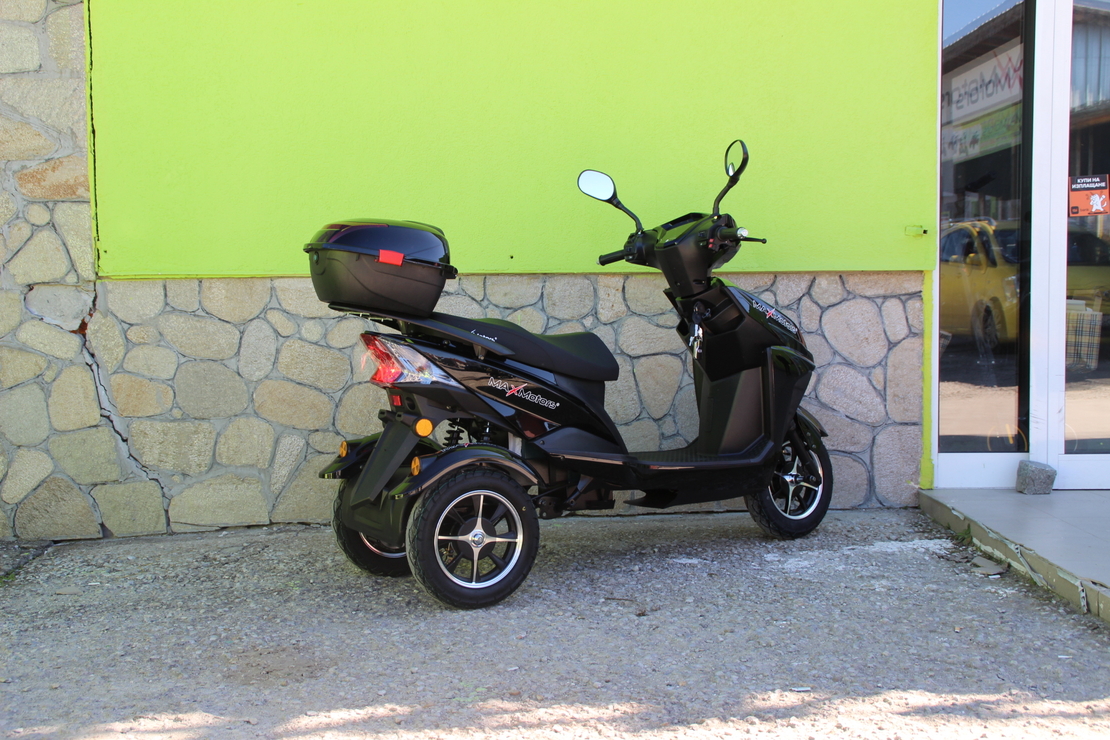 ЕЛЕКТРИЧЕСКА ТРИКОЛКА-СКУТЕР MAX SPORT 1500W BLACK