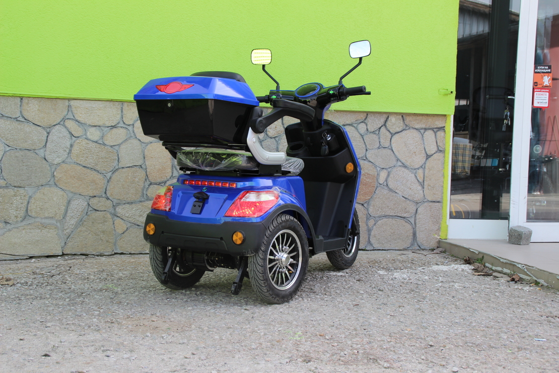 Електрическа Фамозна триколка MaXmotors FM1 1500W – BLUE