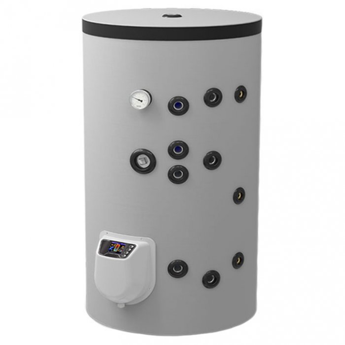 Стоящ бойлер Eldom FV15060S2E 150л електронно управление с две серпентини
