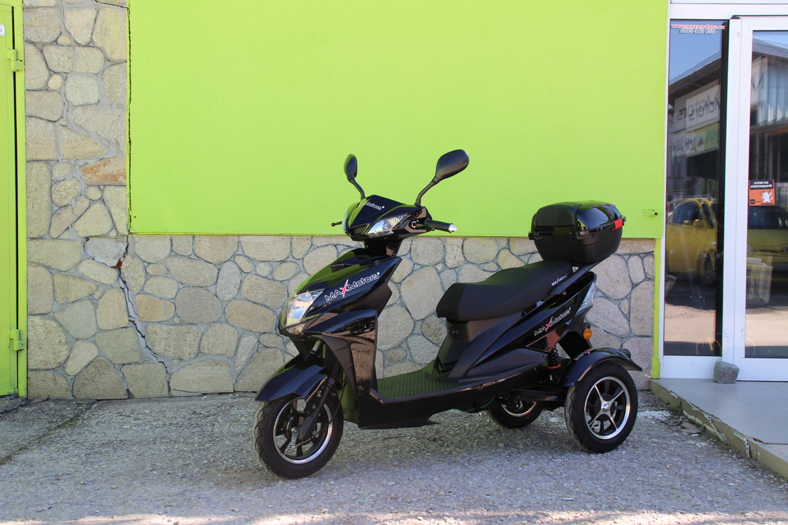 ЕЛЕКТРИЧЕСКА ТРИКОЛКА-СКУТЕР MAX SPORT 1500W BLACK