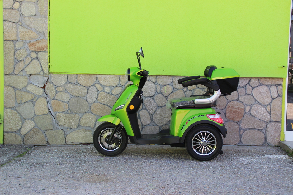 Електрическа Фамозна триколка MaXmotors FM1 1500W – GREEN