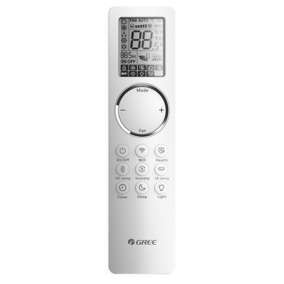 Инверторен климатик Gree GWH12AUCXB-K6DNA2A-I/GWH12AUCXB-K6DNA1A-O CLIVIA WiFi, 12000 BTU, Клас A++